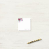 Bloemen Sjabloon Waterverf Kleurrijke Rozen Post-it® Notes (Op bureau)
