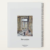  Bloemen Slaapkamer Decor Love Quote Journal Planner (Achterkant)