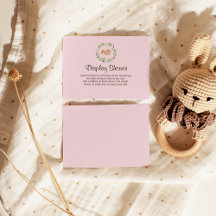 Bloemen Slapen Herten Meisje Display Douche Behuiz