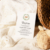 Bloemen slapende herten doop kaart