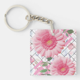 bloemen sleutelhanger