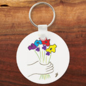 Bloemen Sleutelhanger (Voorkant)