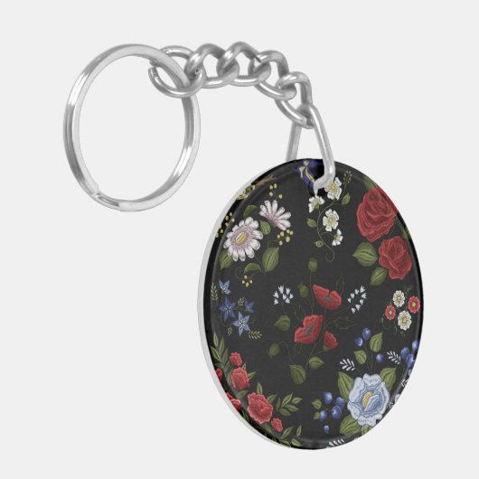 Bloemen Sleutelhanger (Voorkant Links)