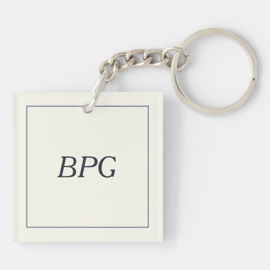 Bloemen Sleutelhanger (Achterkant)