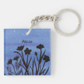 Bloemen Sleutelhanger (Achterkant)