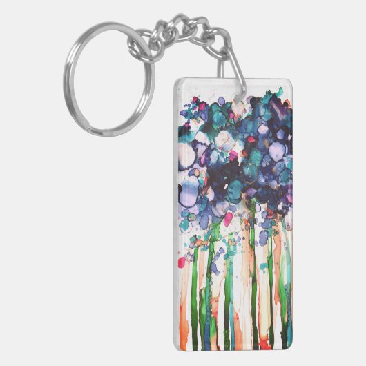 Bloemen Sleutelhanger (Voorkant Links)