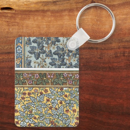  bloemen sleutelhanger (Achterkant)