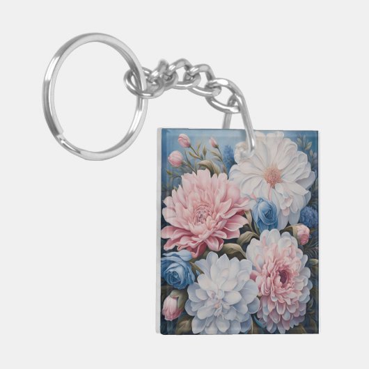 Bloemen Sleutelhanger (Voorkant Links)