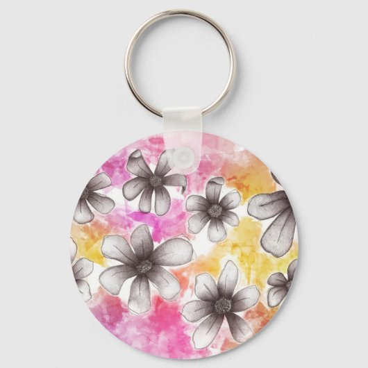 bloemen sleutelhanger (Voorkant)