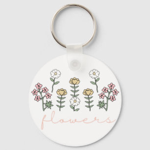 Bloemen Sleutelhanger