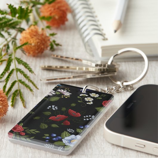 Bloemen Sleutelhanger (Voorkant Rechts)