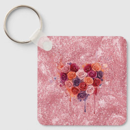 Bloemen Sleutelhanger