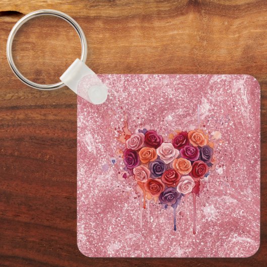 Bloemen Sleutelhanger (Voorkant)