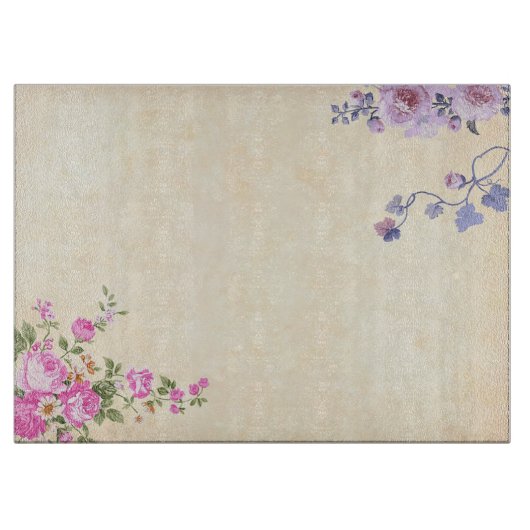 Bloemen Snijplank (Voorkant)