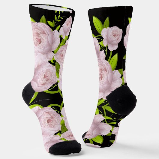 BLOEMEN SOKKEN (Gebogen)