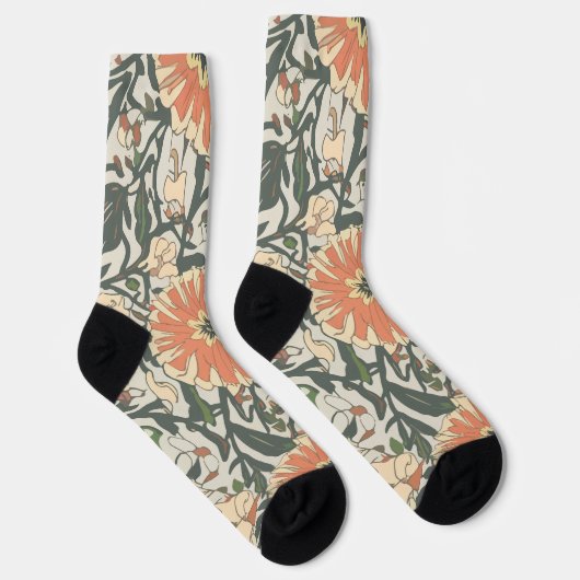 Bloemen Sokken (Rechts)