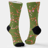 BLOEMEN SOKKEN (Gebogen)
