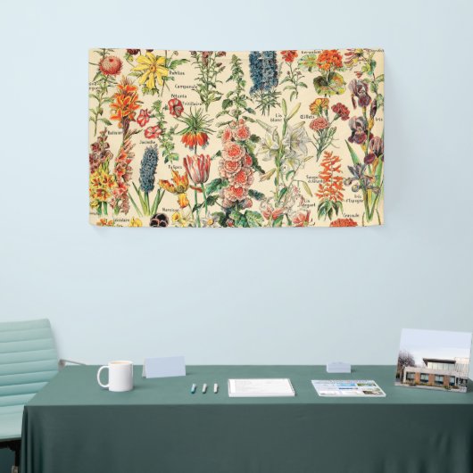 bloemen spandoek (Beurs)