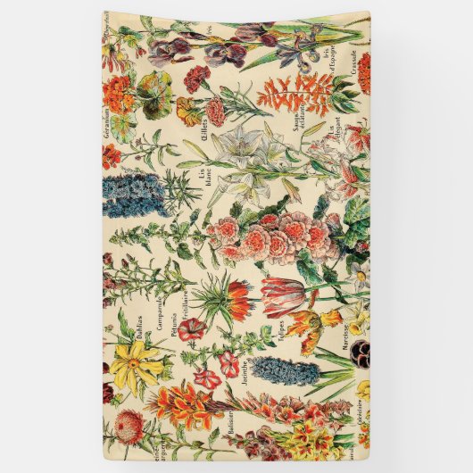 bloemen spandoek (Verticaal)