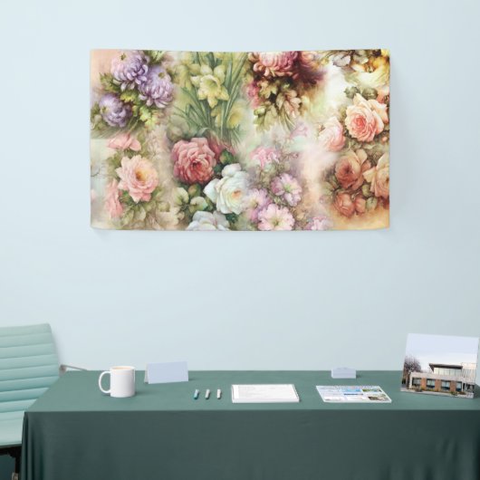  bloemen spandoek (Beurs)