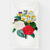  bloemen spandoek (Verticaal)