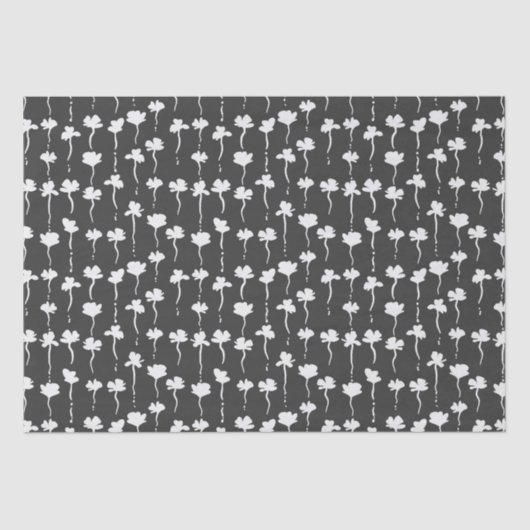 Bloemen sporen tissuepapier (Voorkant)