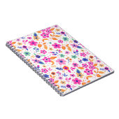 Bloemen Sprial Note Book Notitieboek (Rechterzijde)