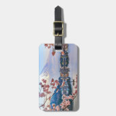Bloemen | Spring Cherry Blossom Japan Bagagelabel (Voorkant verticaal)