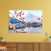 Bloemen | Spring Cherry Blossom Japan Canvas Afdruk (Insitu (Woonkamer))