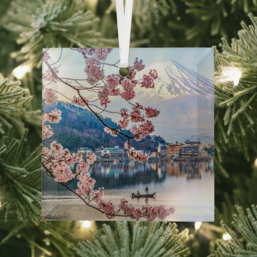 Bloemen | Spring Cherry Blossom Japan Glas Ornament (Insitu)