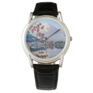 Bloemen   Spring Cherry Blossom Japan Horloge