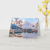 Bloemen | Spring Cherry Blossom Japan Kaart (Gele Bloem)