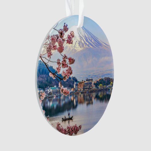 Bloemen | Spring Cherry Blossom Japan Ornament (voorkant)