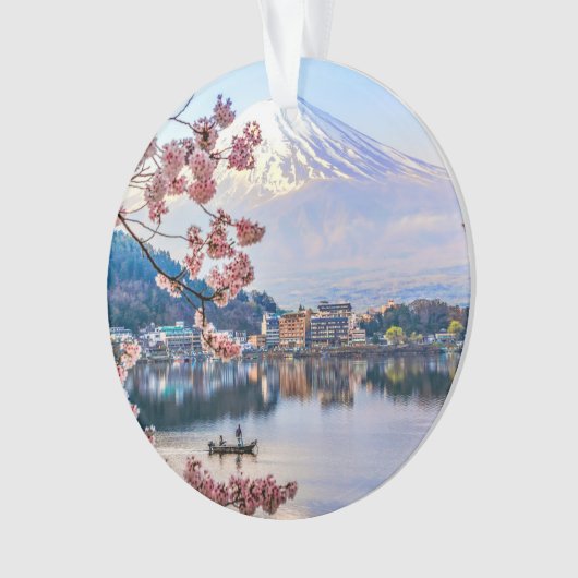 Bloemen | Spring Cherry Blossom Japan Ornament (voorkant)