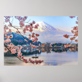Bloemen | Spring Cherry Blossom Japan Poster (Voorkant)