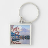 Bloemen | Spring Cherry Blossom Japan Sleutelhanger (Voorkant)