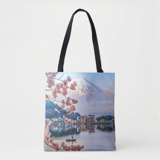 Bloemen | Spring Cherry Blossom Japan Tote Bag (Voorkant)