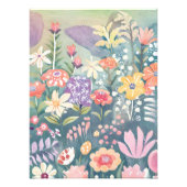 Bloemen Springtime All Over Print Poster (Voorkant)