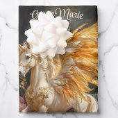 Bloemen Sprookjesbos Eenhoorn Magisch Inpakpapier Vel