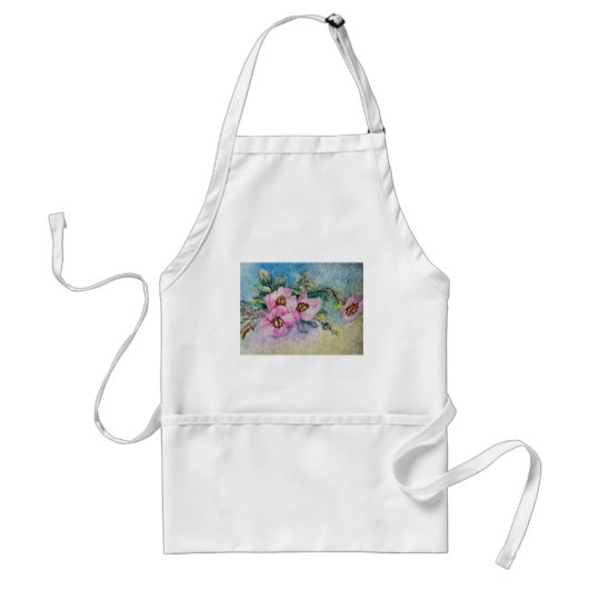 Bloemen Standaard Schort (Voorkant)
