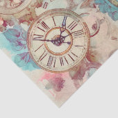 Bloemen Steampunk Tissuepapier (Detail)