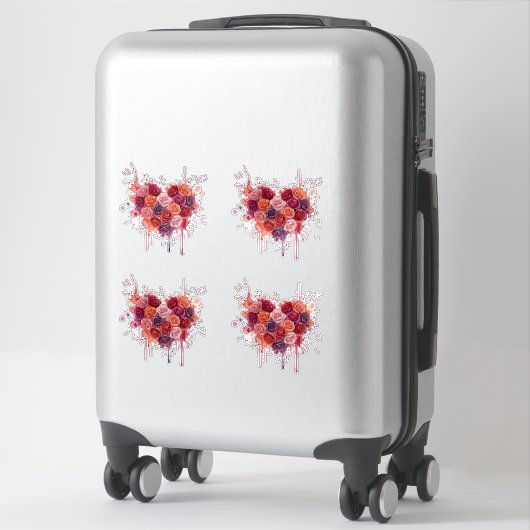 Bloemen Sticker (Koffer)