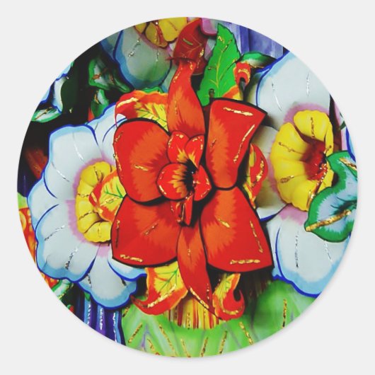 Bloemen Stickers Helder en mooi! (Voorkant)