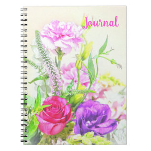 Bloemen stijl boeket Journal Notitieboek