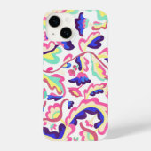  Bloemen Stijl Patroon Telefoon Case iPhone Hoesje (Achterkant)
