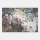 Bloemen Stilleven Nederlandse Decoupage Heavy WT 3 Inpakpapier Vel (Voorkant)