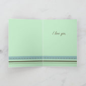 Bloemen, Stippen en strips Kaart (Binnen)