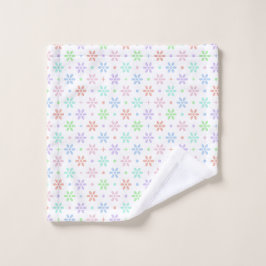 Bloemen, Stippen & Glitters Bad Handdoek