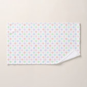 Bloemen, Stippen & Glitters Bad Handdoek (Handdoek)