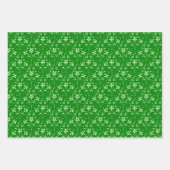 Bloemen & Stippen Inpakpapier Vel (Voorkant)